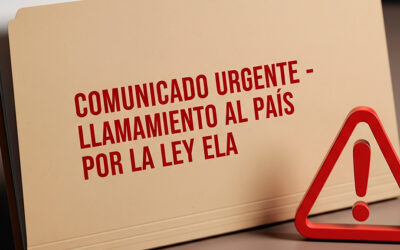 Comunicado Urgente: LLamamiento al país por la Ley ELA