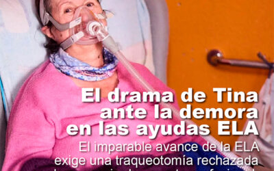 El drama de Tina ante la demora en las ayudas ELA
