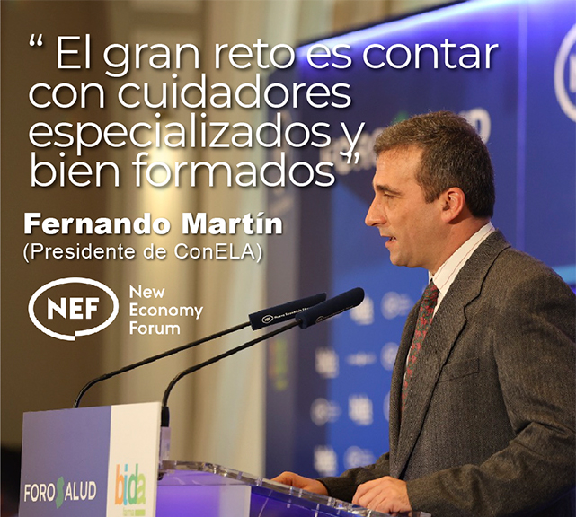 Fernando Martín destaca la urgencia de cuidadores especializados y registro de pacientes para garantizar la asistencia 24 horas